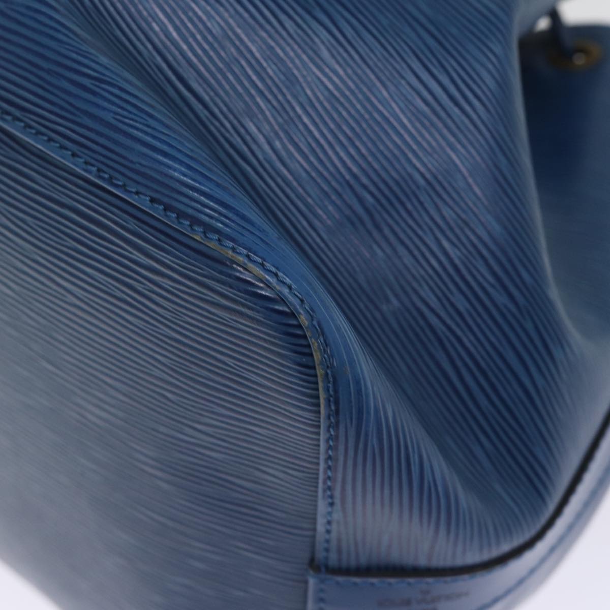 LOUIS VUITTON Epi Petit Noe Shoulder Bag Blue M44105 LV 74517