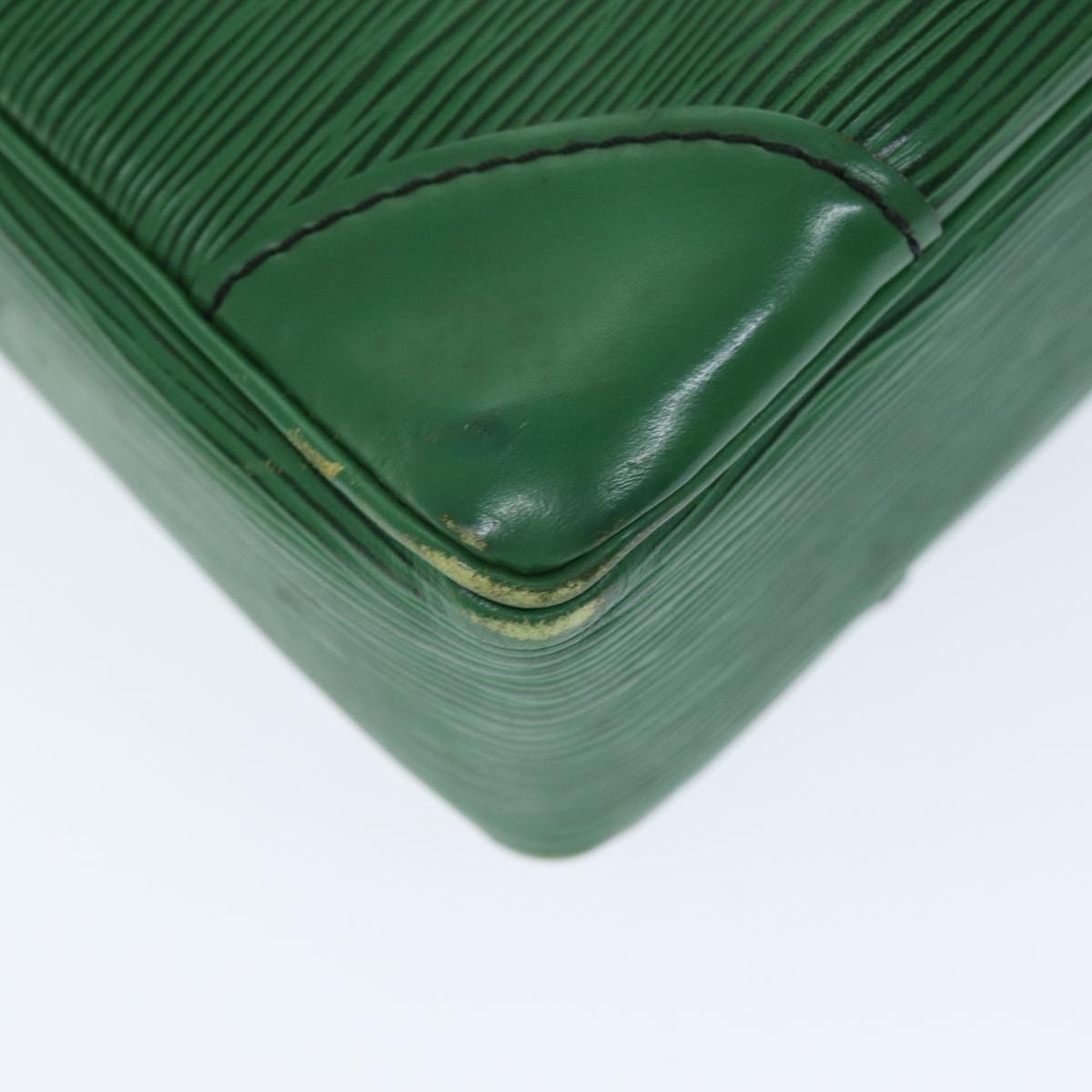 LOUIS VUITTON Epi Porte Documents Voyage Business Bag Green M54474 LV 74522