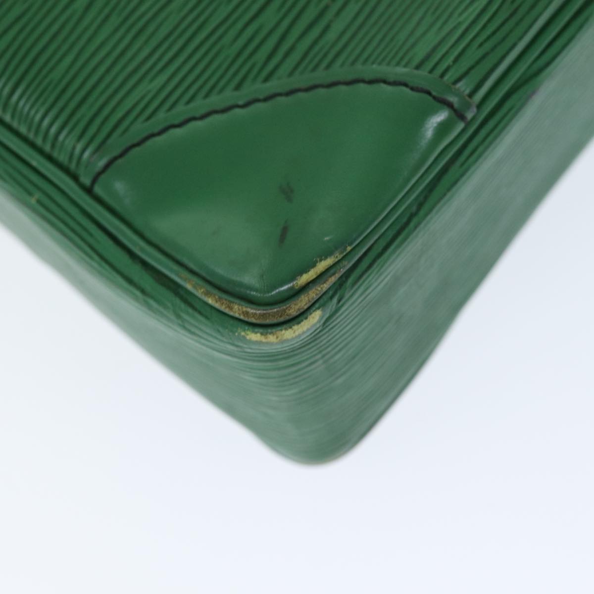 LOUIS VUITTON Epi Porte Documents Voyage Business Bag Green M54474 LV 74522