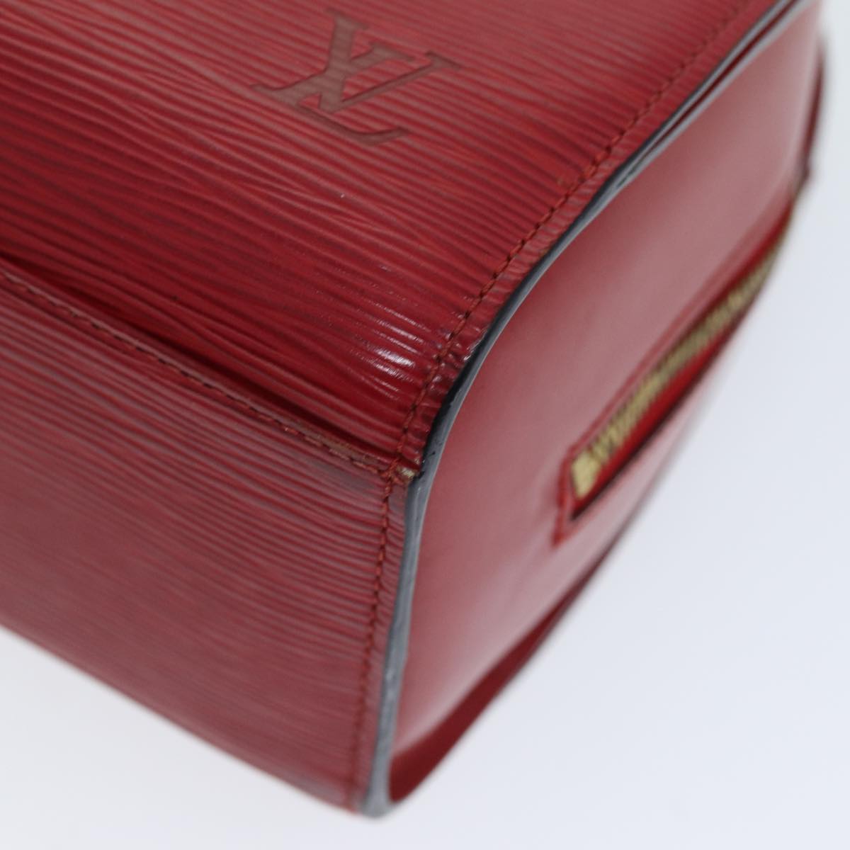 LOUIS VUITTON Epi Pont Neuf Hand Bag Red M52057 LV 74524