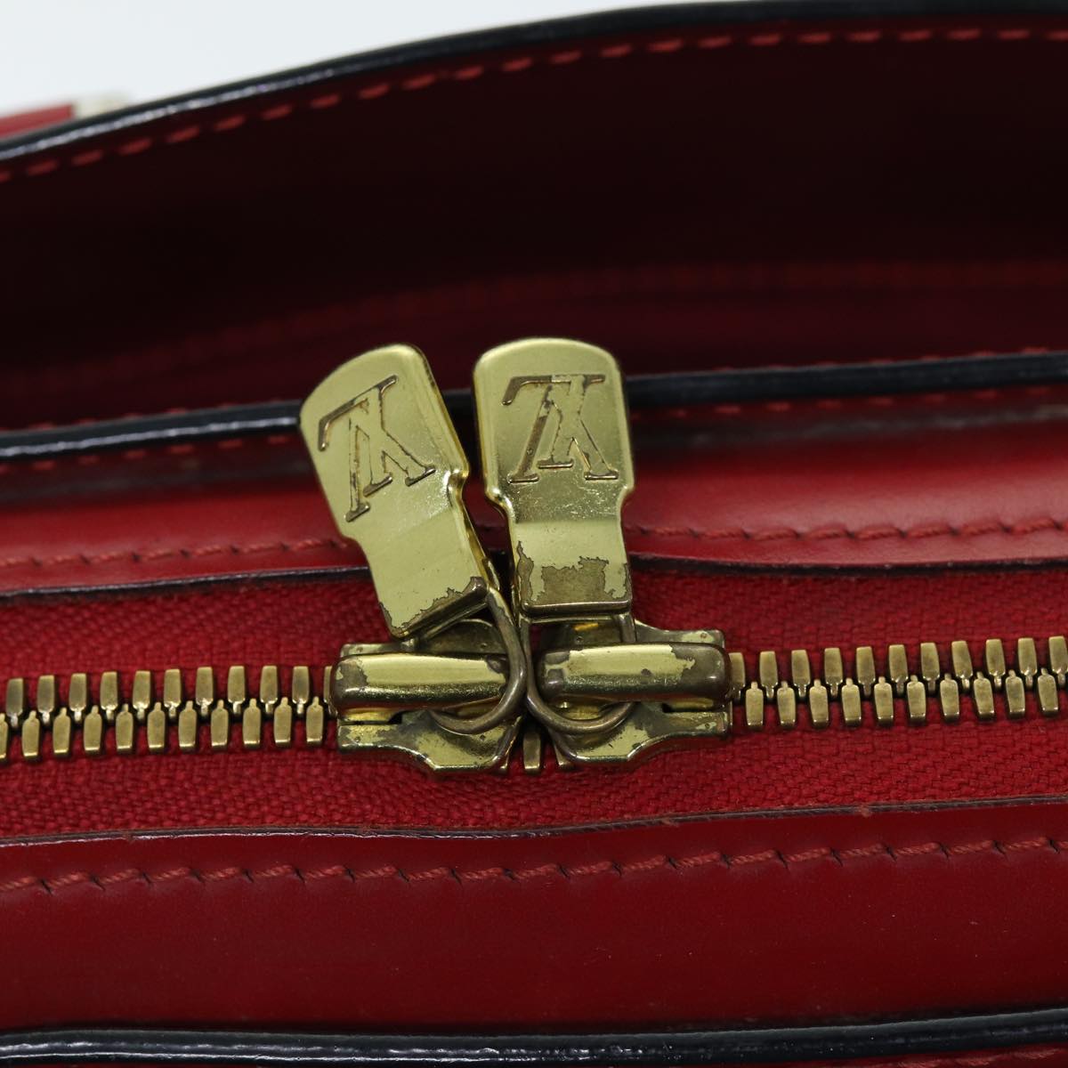 LOUIS VUITTON Epi Pont Neuf Hand Bag Red M52057 LV 74524