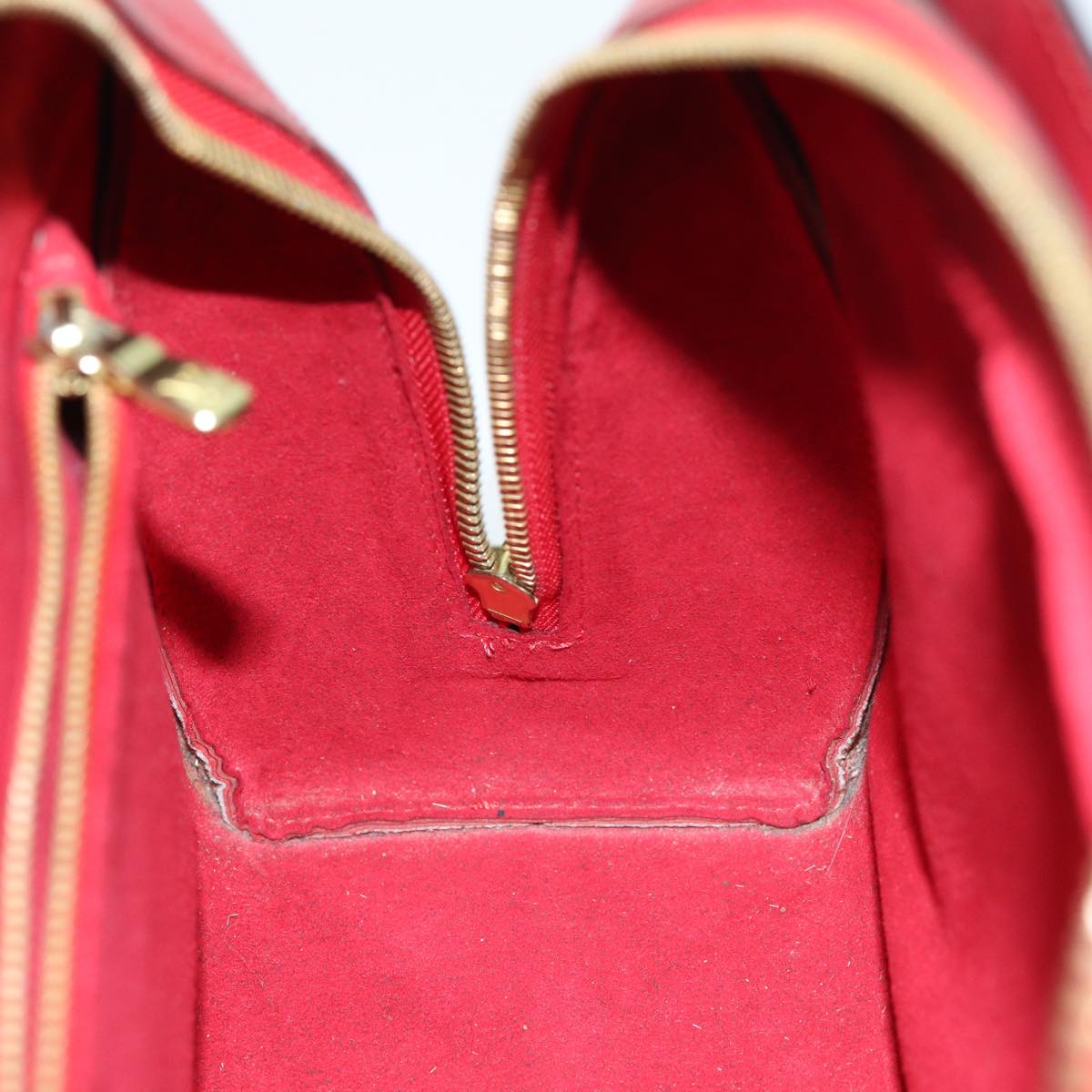 LOUIS VUITTON Epi Pont Neuf Hand Bag Red M52057 LV 74524