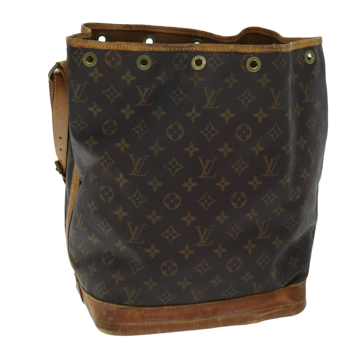 LOUIS VUITTON Monogram Noe Shoulder Bag M42224 LV 74531