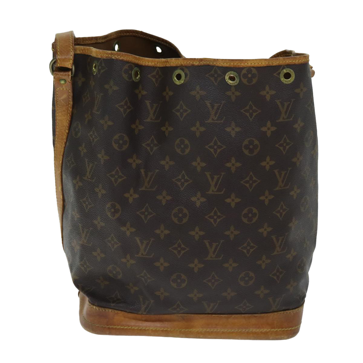 LOUIS VUITTON Monogram Noe Shoulder Bag M42224 LV 74531