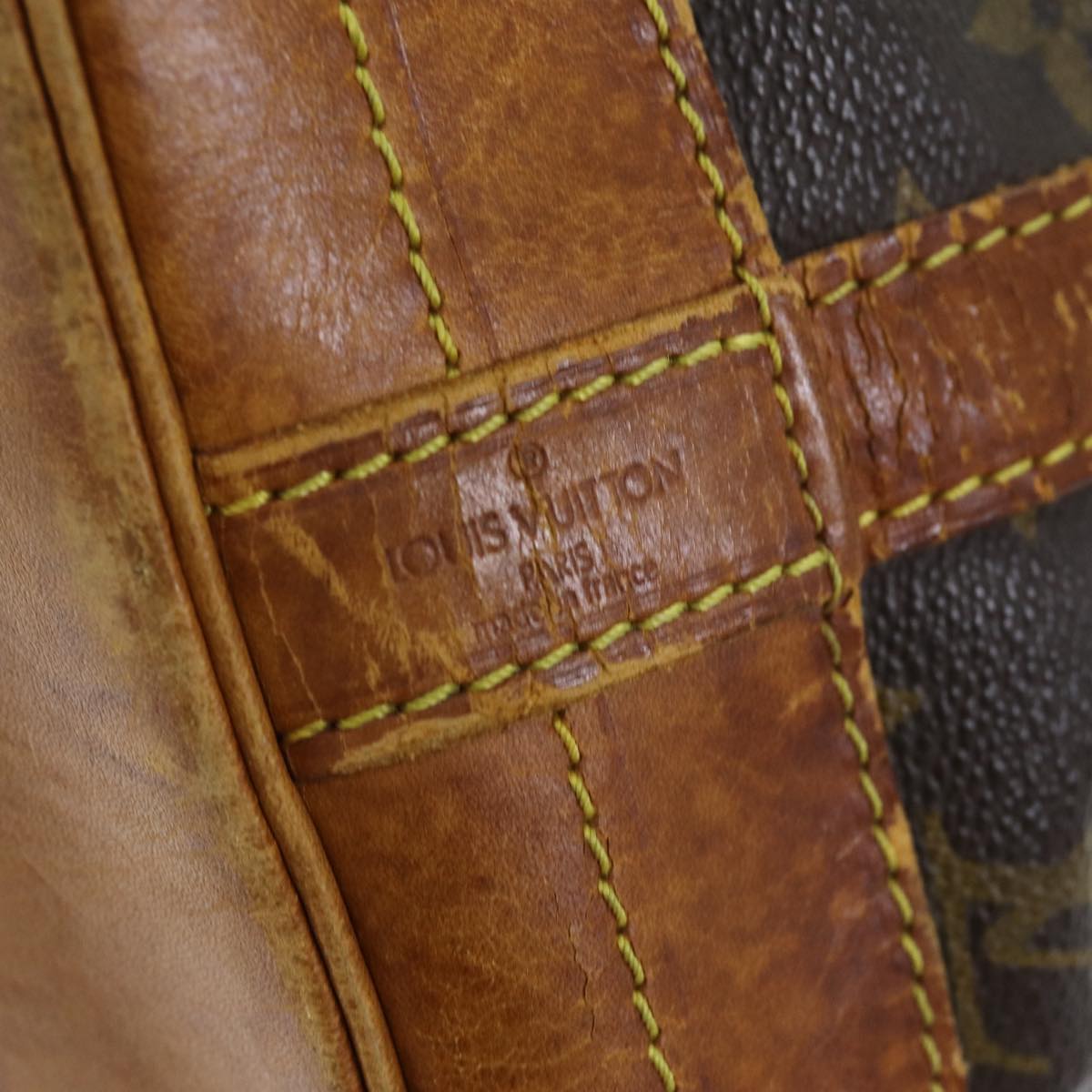 LOUIS VUITTON Monogram Noe Shoulder Bag M42224 LV 74532
