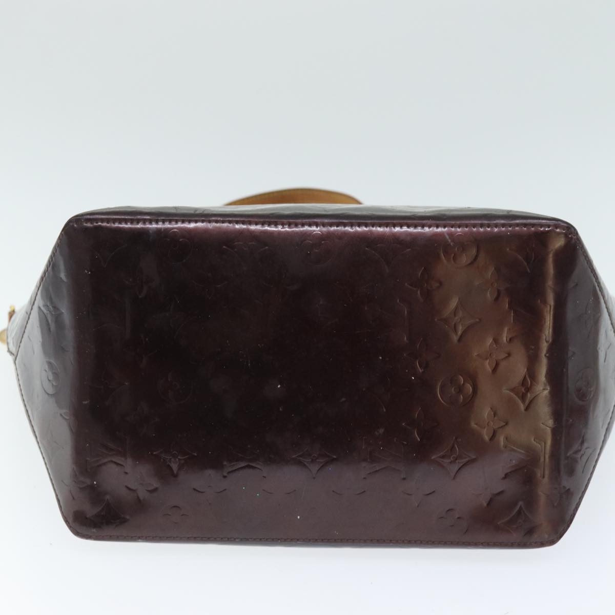 LOUIS VUITTON Monogram Vernis Bellevue GM Tote Bag Amarante M93589 LV 74534