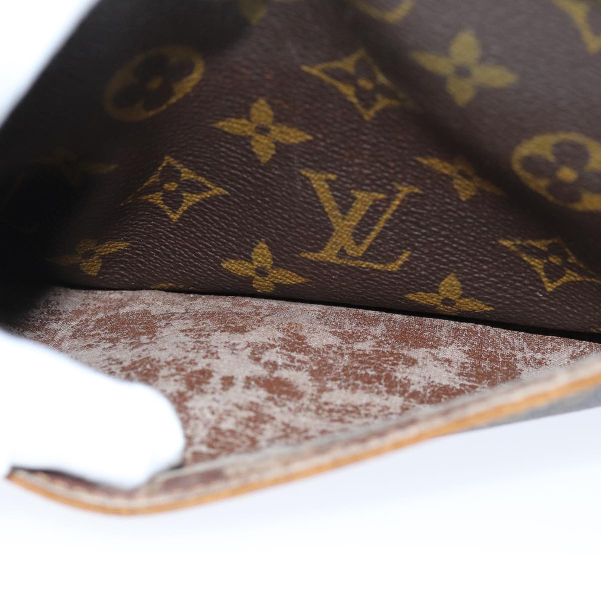 LOUIS VUITTON Monogram Compiegne 23 Clutch Bag M51847 LV 74580