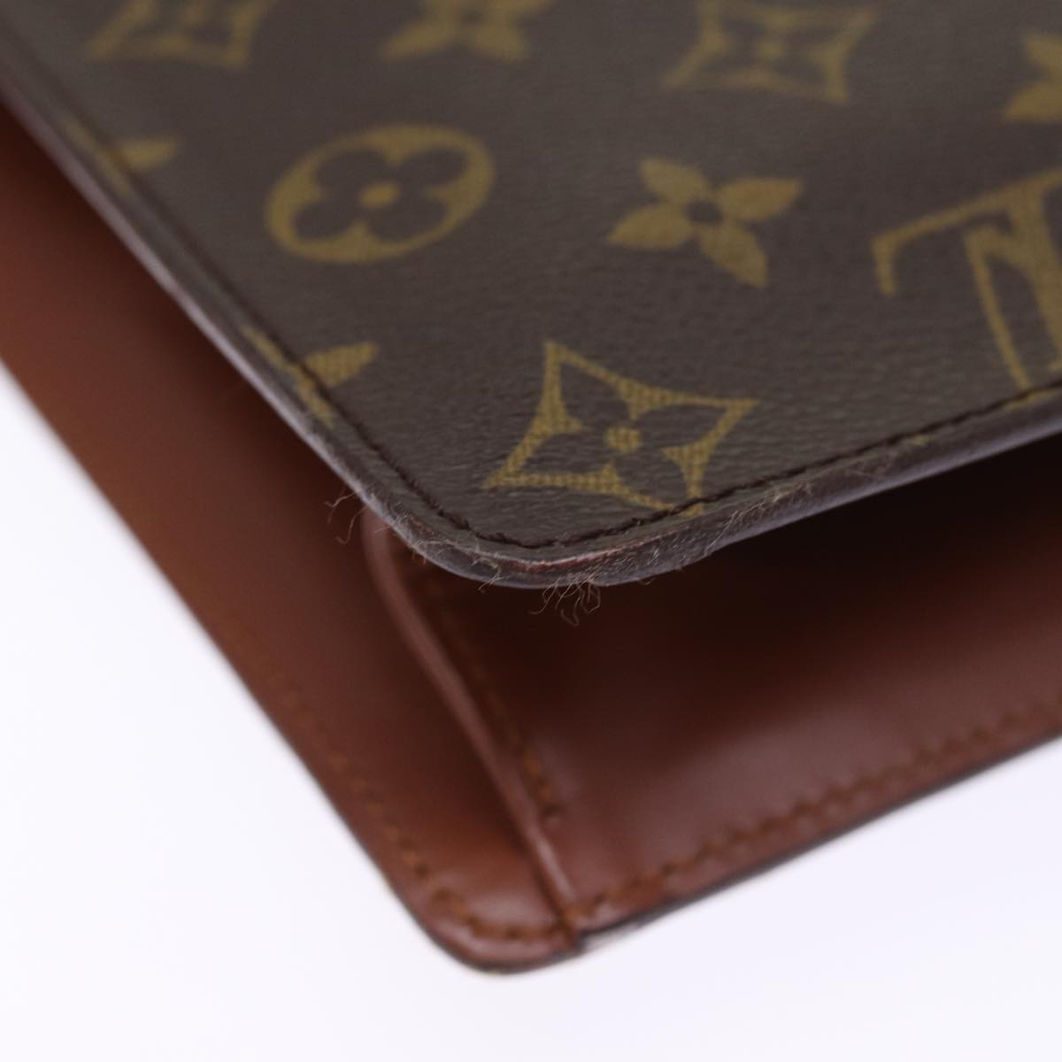 LOUIS VUITTON Monogram Monceau Hand Bag 2way M51185 LV 74586