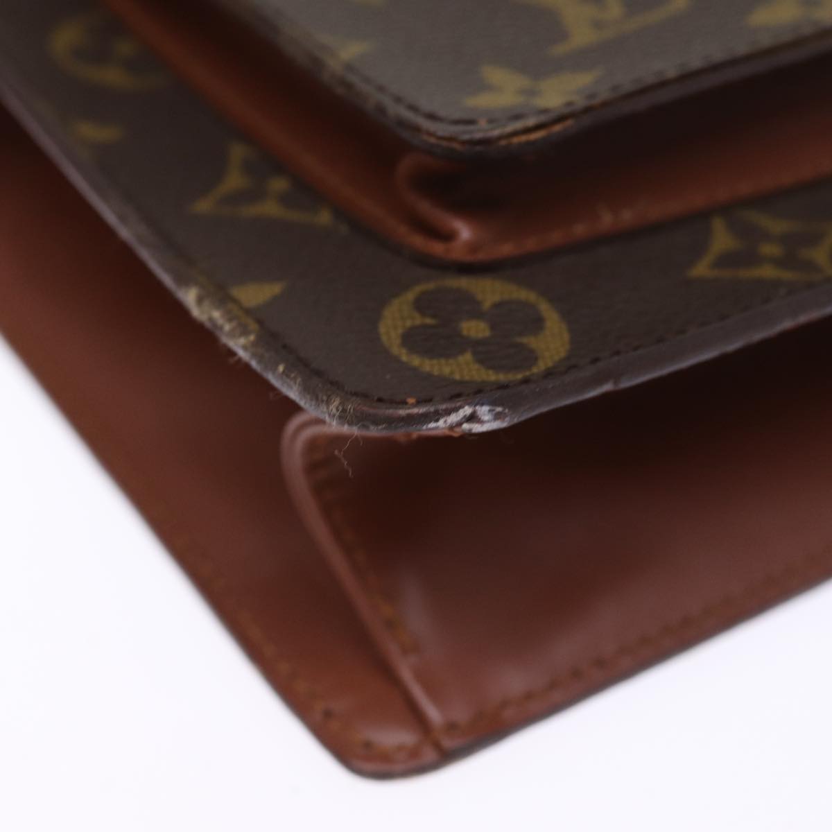 LOUIS VUITTON Monogram Monceau Hand Bag 2way M51185 LV 74586