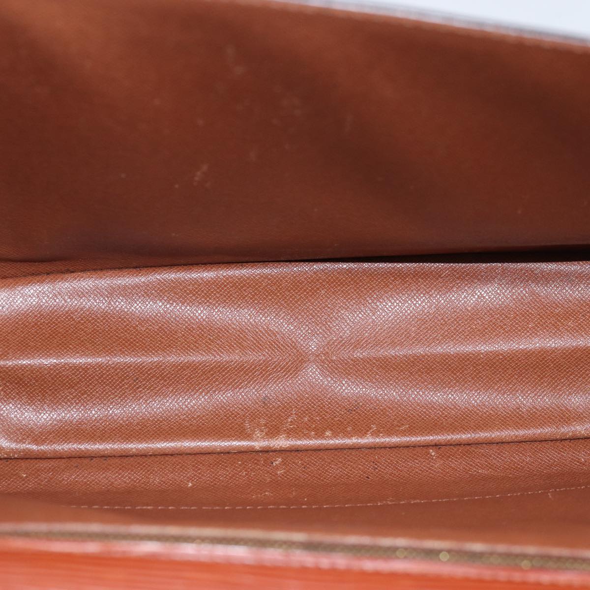 LOUIS VUITTON Epi Monceau Hand Bag Brown M52123 LV 74587