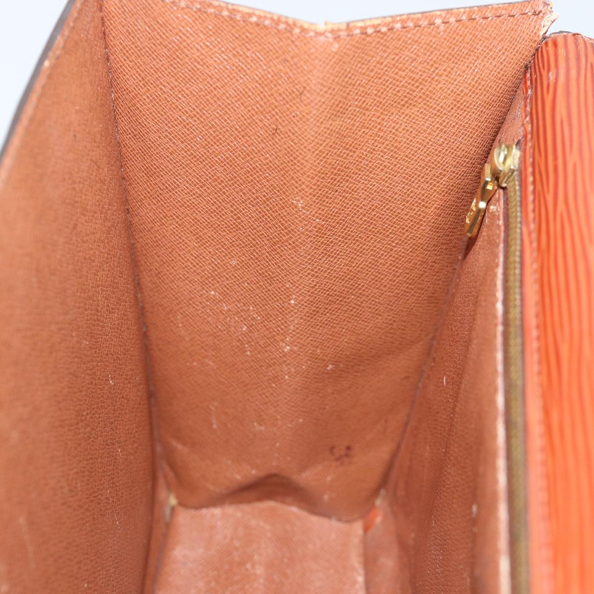 LOUIS VUITTON Epi Monceau Hand Bag Brown M52123 LV 74587