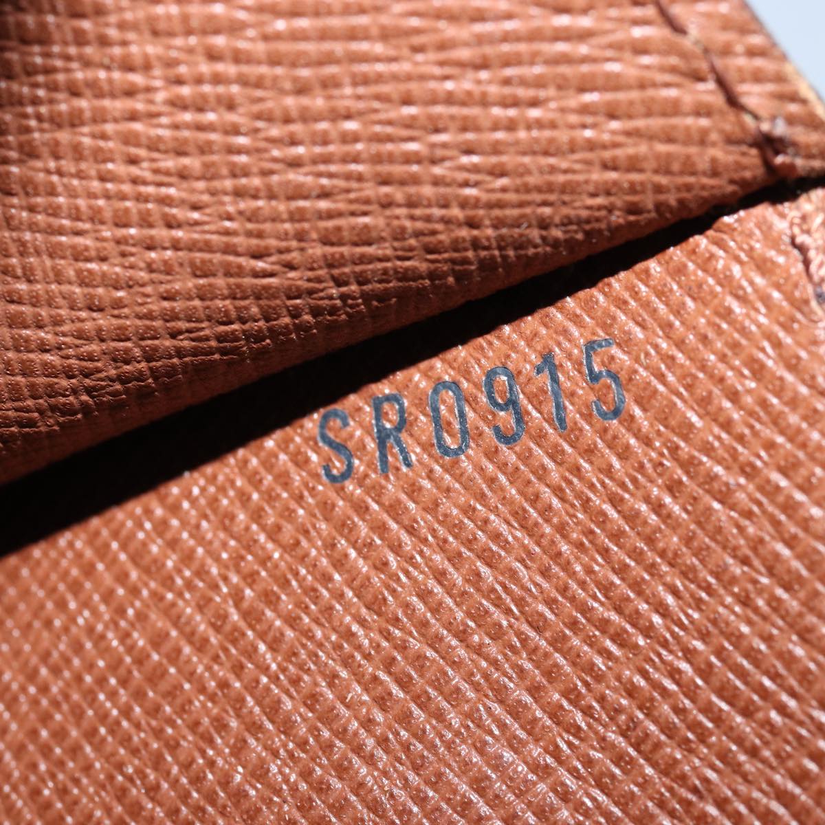 LOUIS VUITTON Epi Monceau Hand Bag Brown M52123 LV 74587