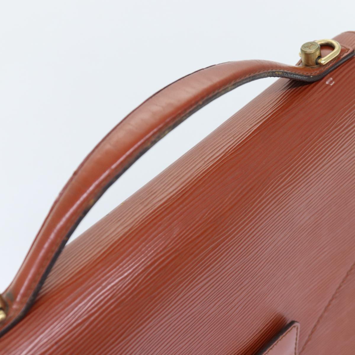 LOUIS VUITTON Epi Monceau Hand Bag Brown M52123 LV 74587