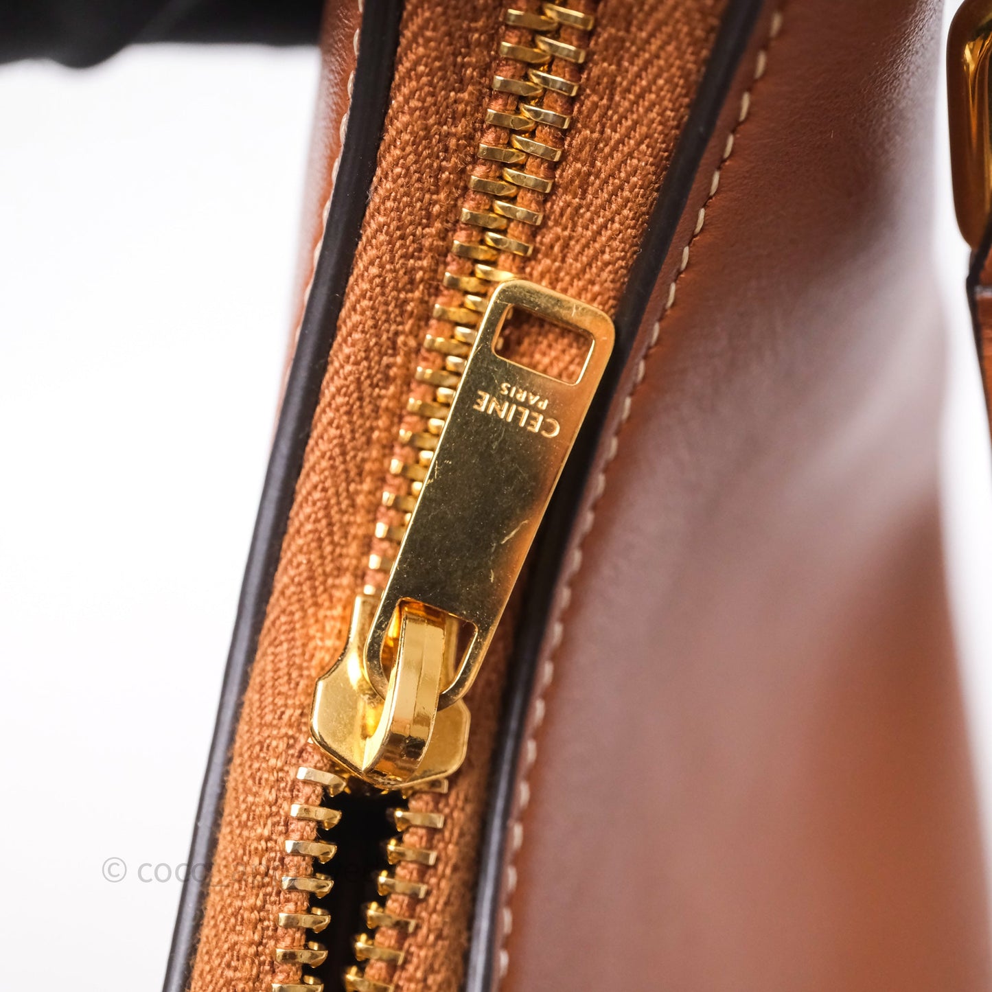 Celine Ava Bag In Smooth Calfskin Tan
