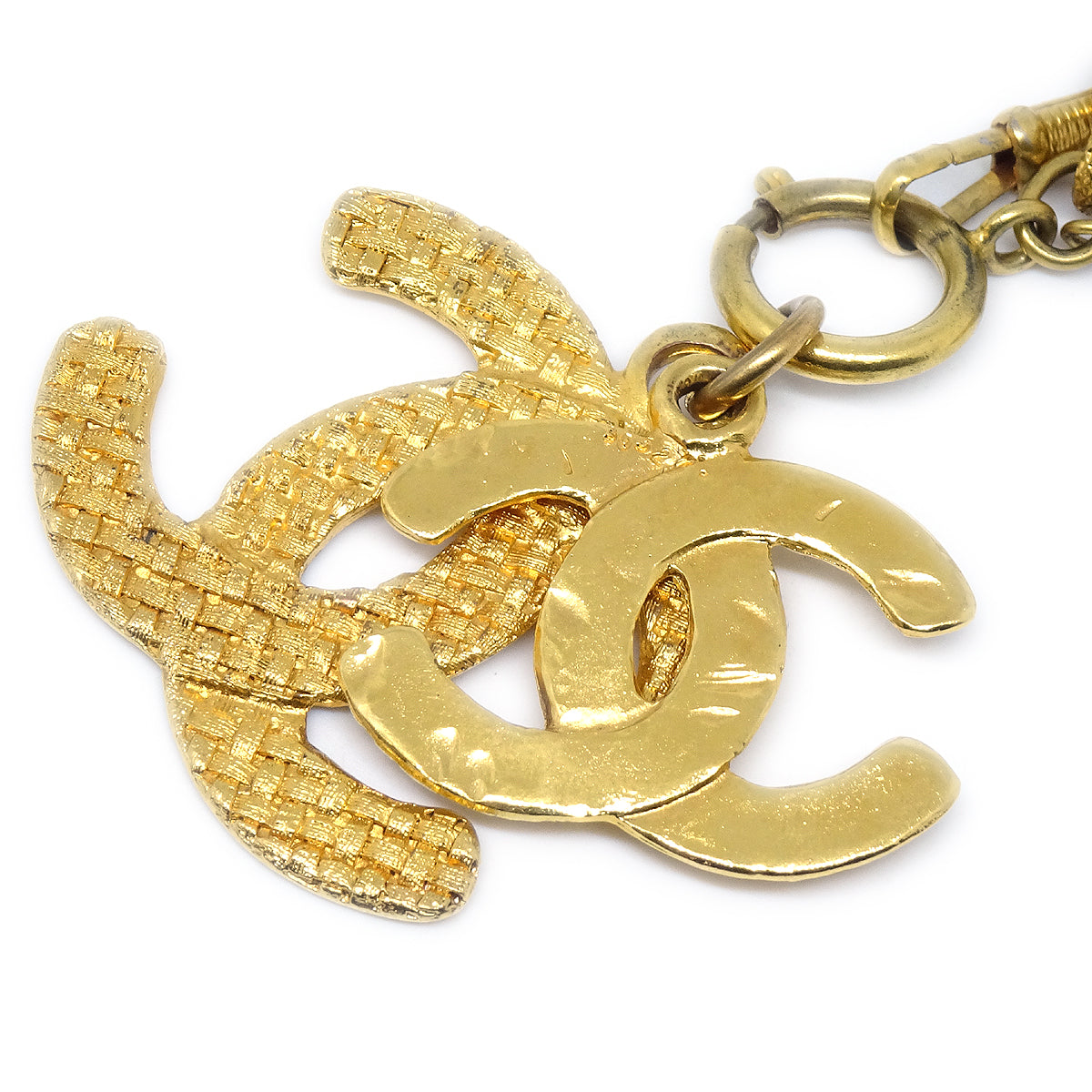 Luxury Chanel 1994 Gold Chain Pendant Necklace 6125/3052
