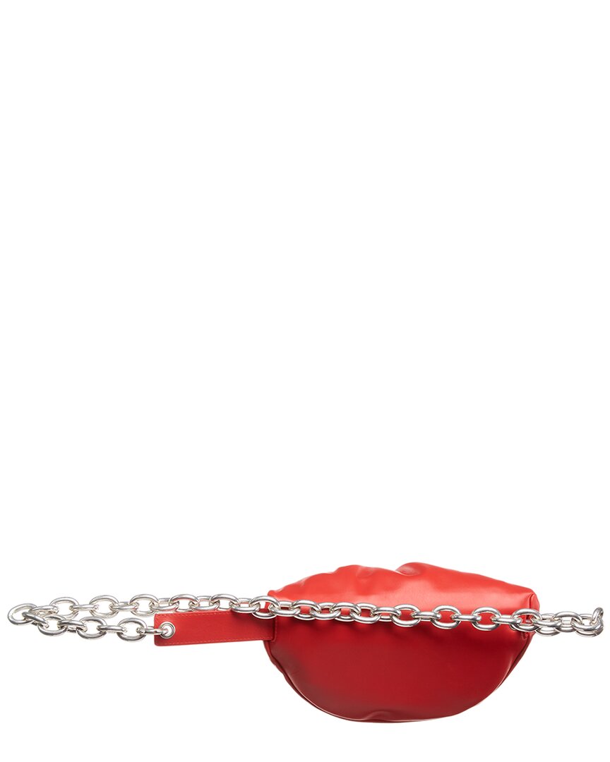 Luxury Bottega Veneta The Belt Chain Leather Pouch