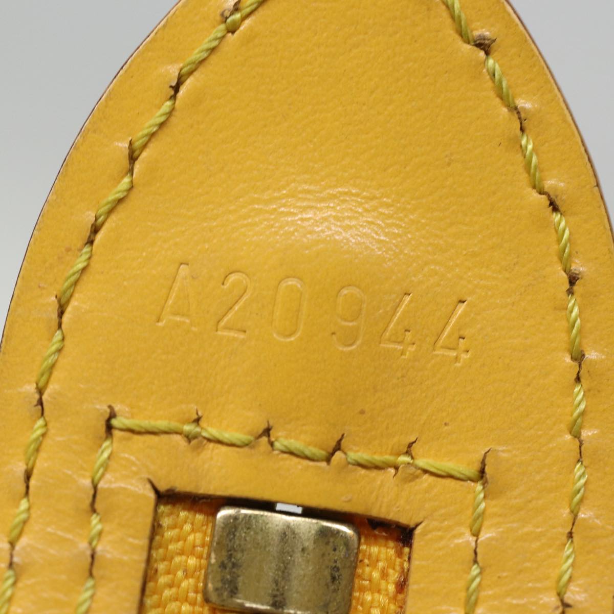 LOUIS VUITTON Epi Saint Jacques Shopping Shoulder Bag Yellow M52269 74614