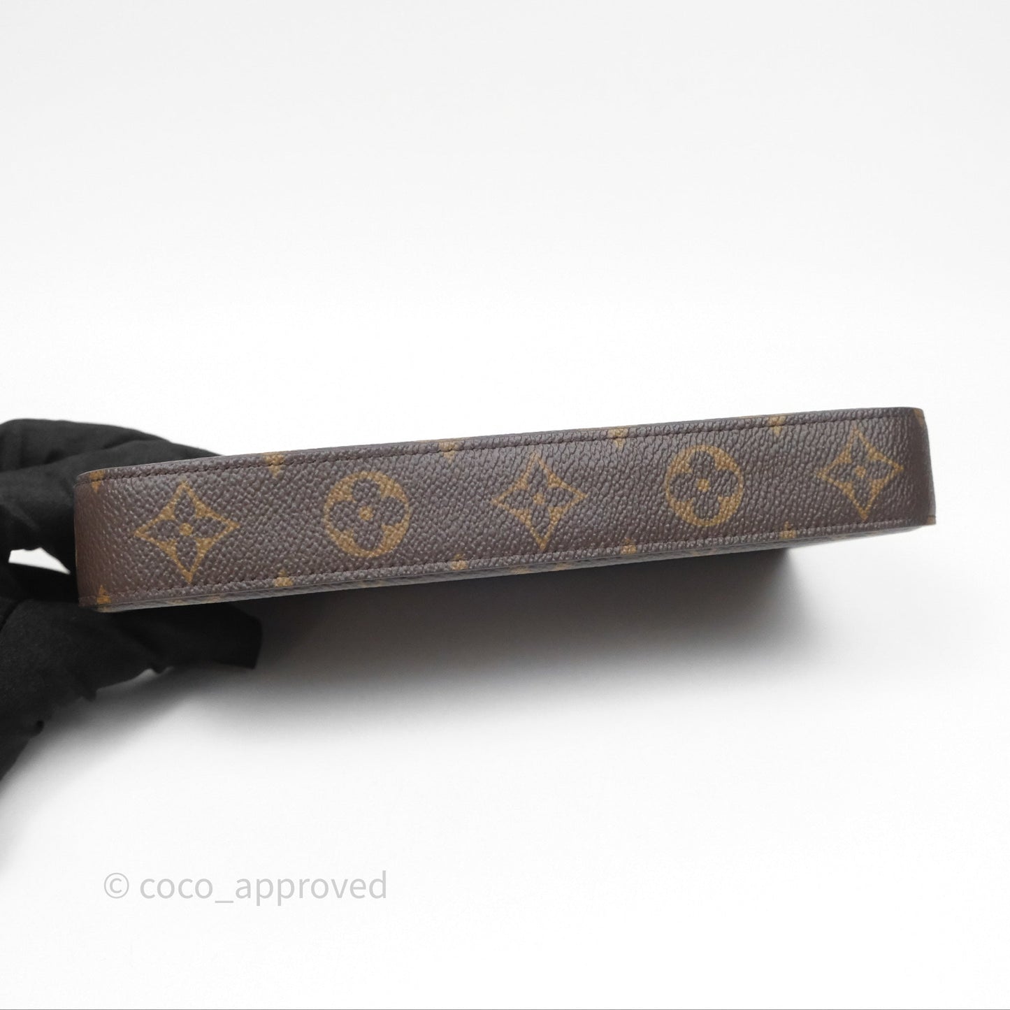 Louis Vuitton Félicie Pochette Clutch Monogram Canvas Gold Hardware
