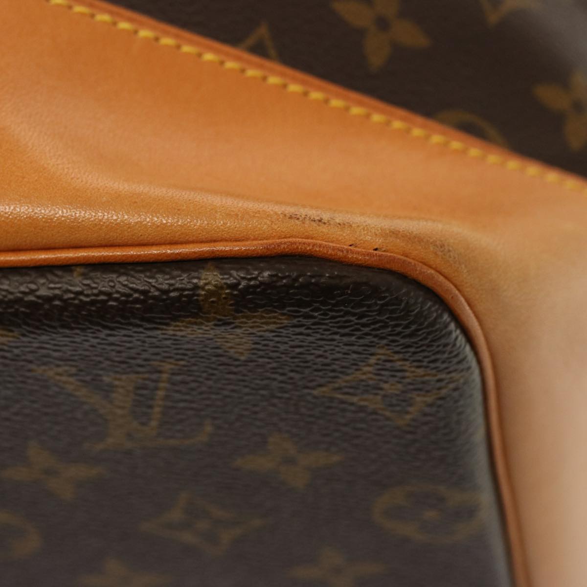 LOUIS VUITTON Monogram Sac Marine Shoulder Bag M41235 LV 74676
