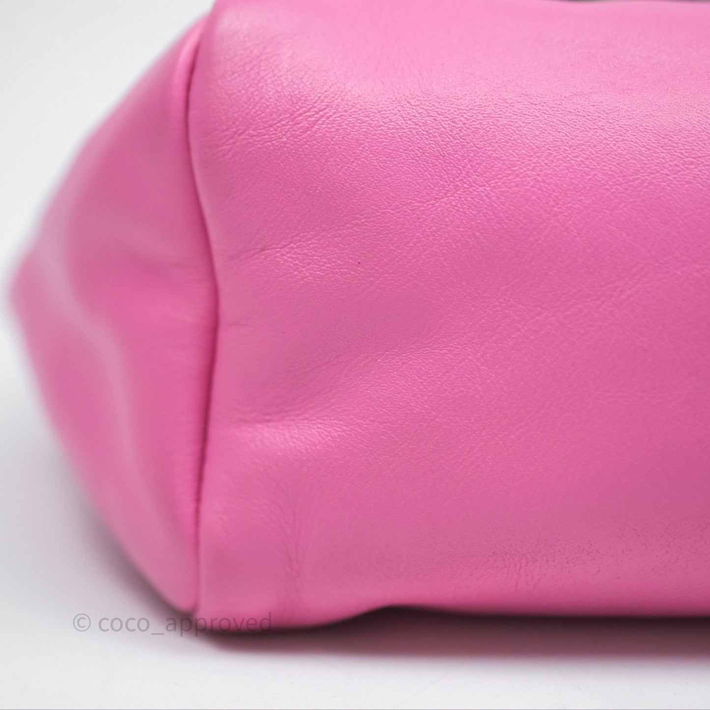 Chanel 31 Large Shopping Bag Leaves Printed Canvas/ Calfskin Pink