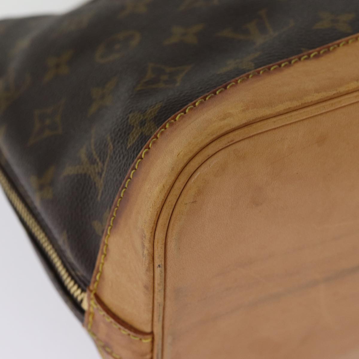 LOUIS VUITTON Monogram Alma Hand Bag M51130 LV 74698