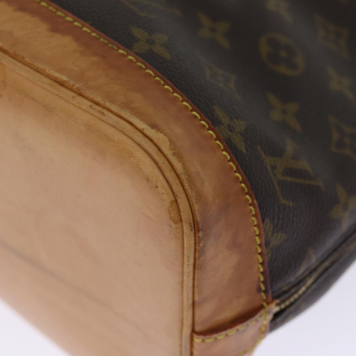 LOUIS VUITTON Monogram Alma Hand Bag M51130 LV 74698