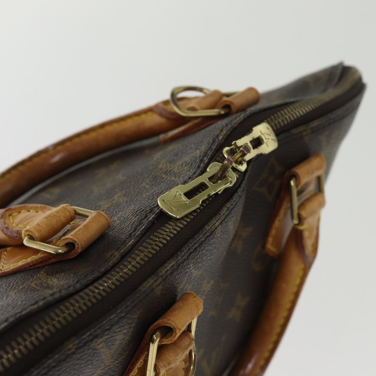 LOUIS VUITTON Monogram Alma Hand Bag M51130 LV 74698