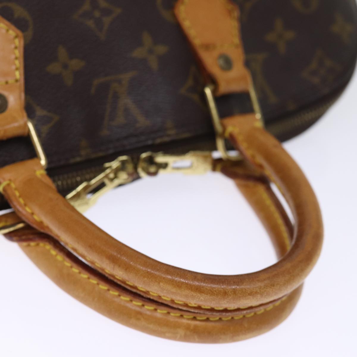 LOUIS VUITTON Monogram Alma Hand Bag M51130 LV 74698