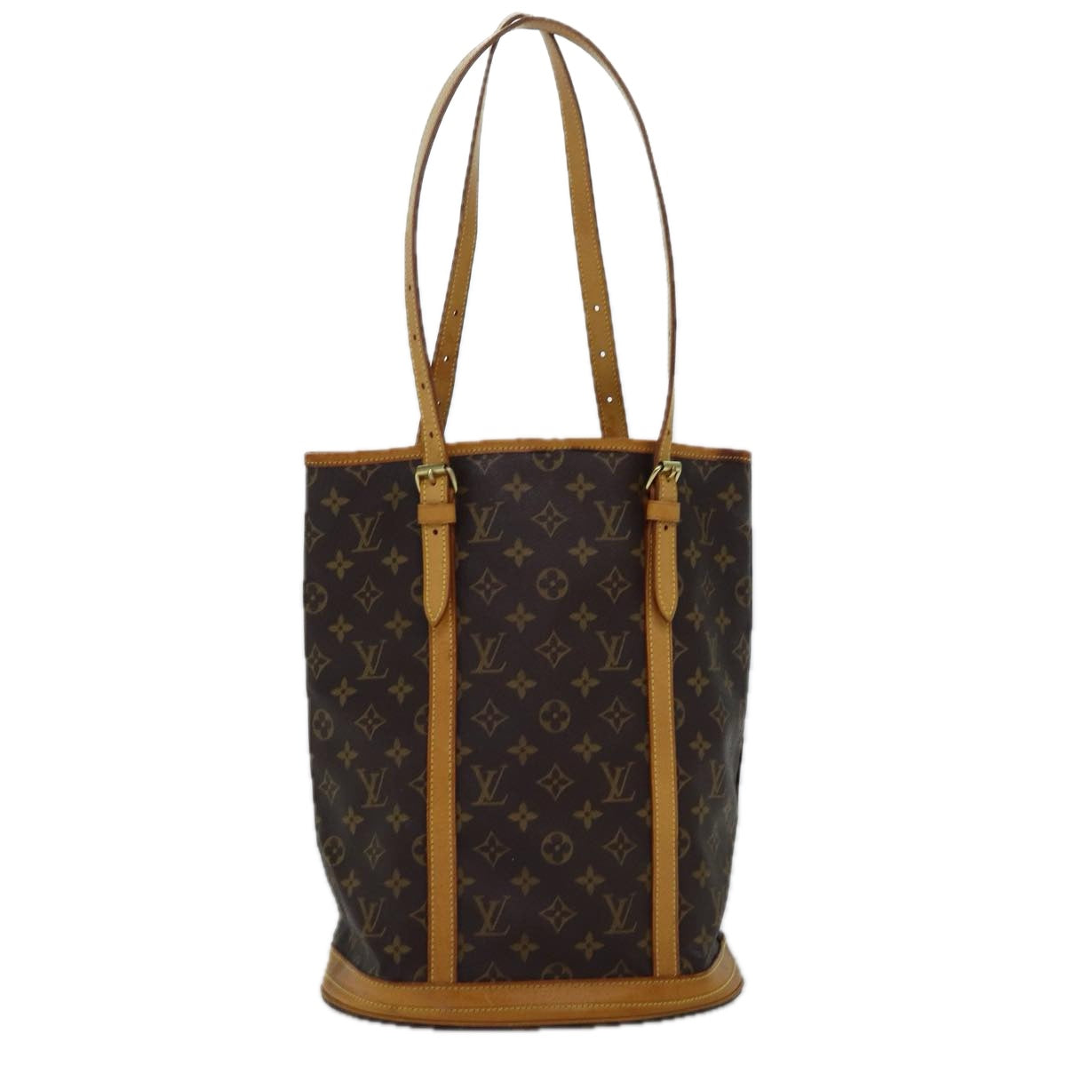 LOUIS VUITTON Monogram Bucket GM Shoulder Bag M42236 LV 74715