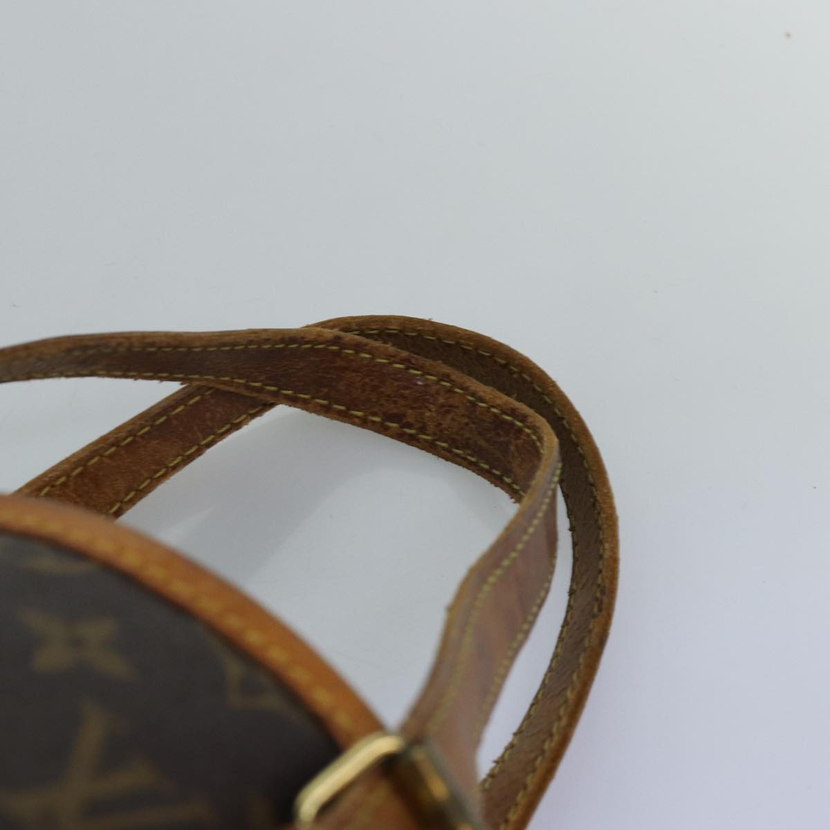 LOUIS VUITTON Monogram Bucket GM Shoulder Bag M42236 LV 74716