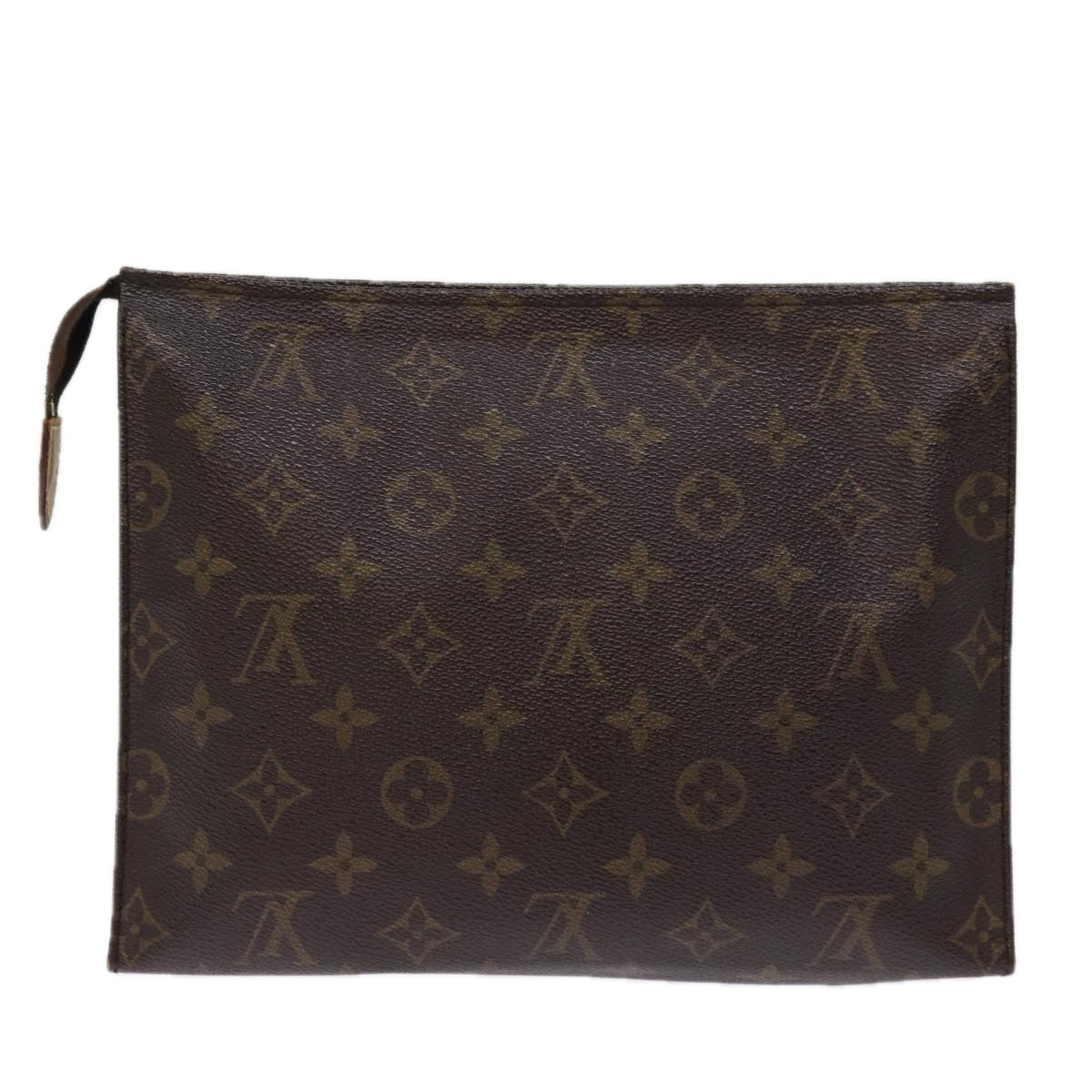 LOUIS VUITTON Monogram Poche Toilette 26 Pouch M47542 LV 74719