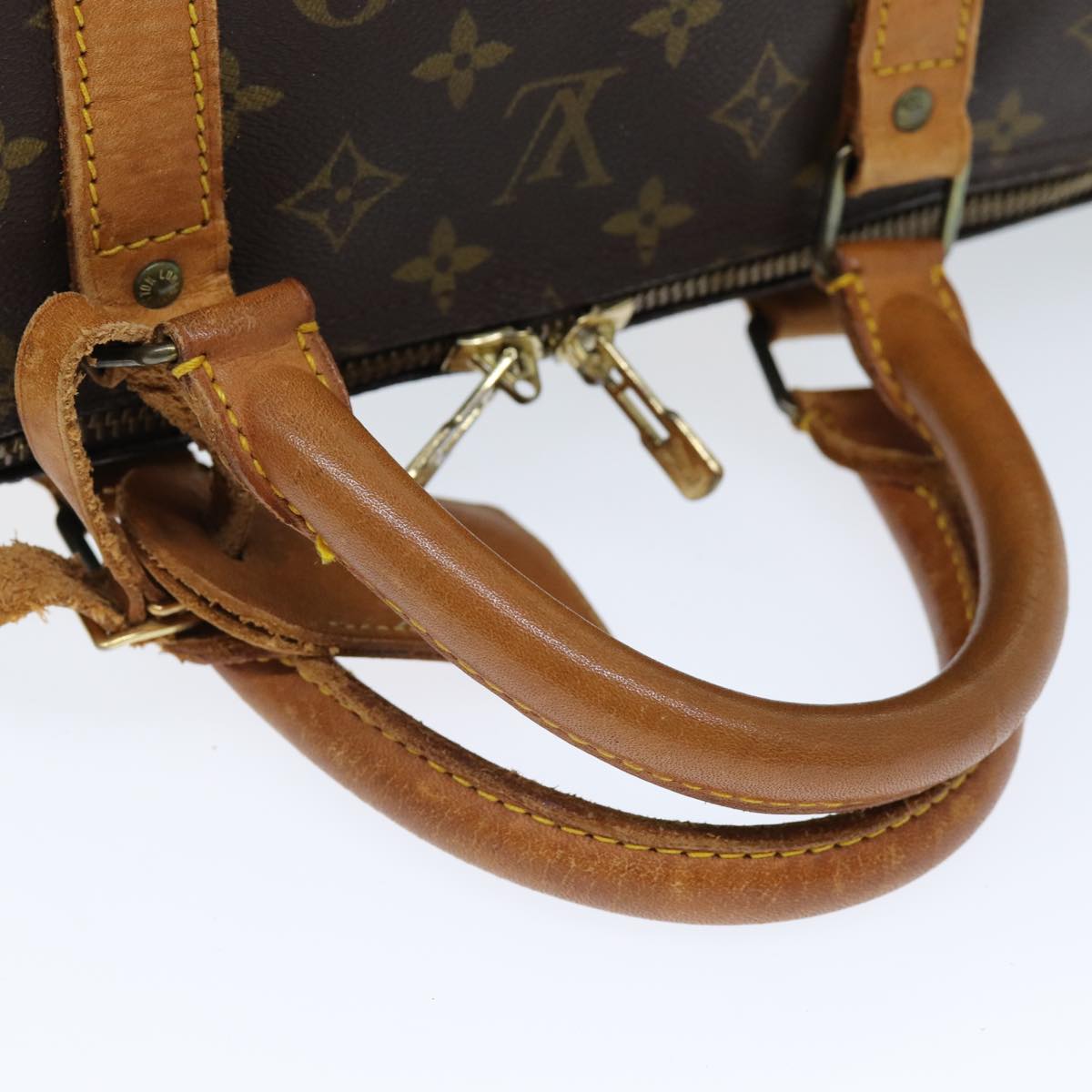 LOUIS VUITTON Monogram Keepall 60 Boston Bag M41422 LV 74725