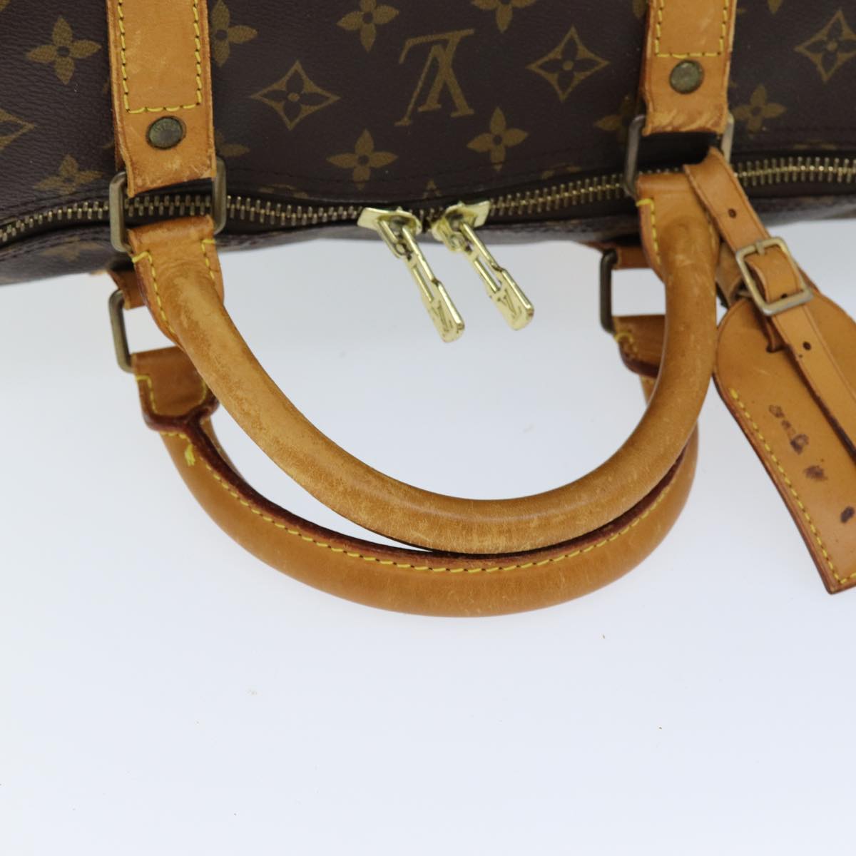 LOUIS VUITTON Monogram Keepall 60 Boston Bag M41422 LV 74727
