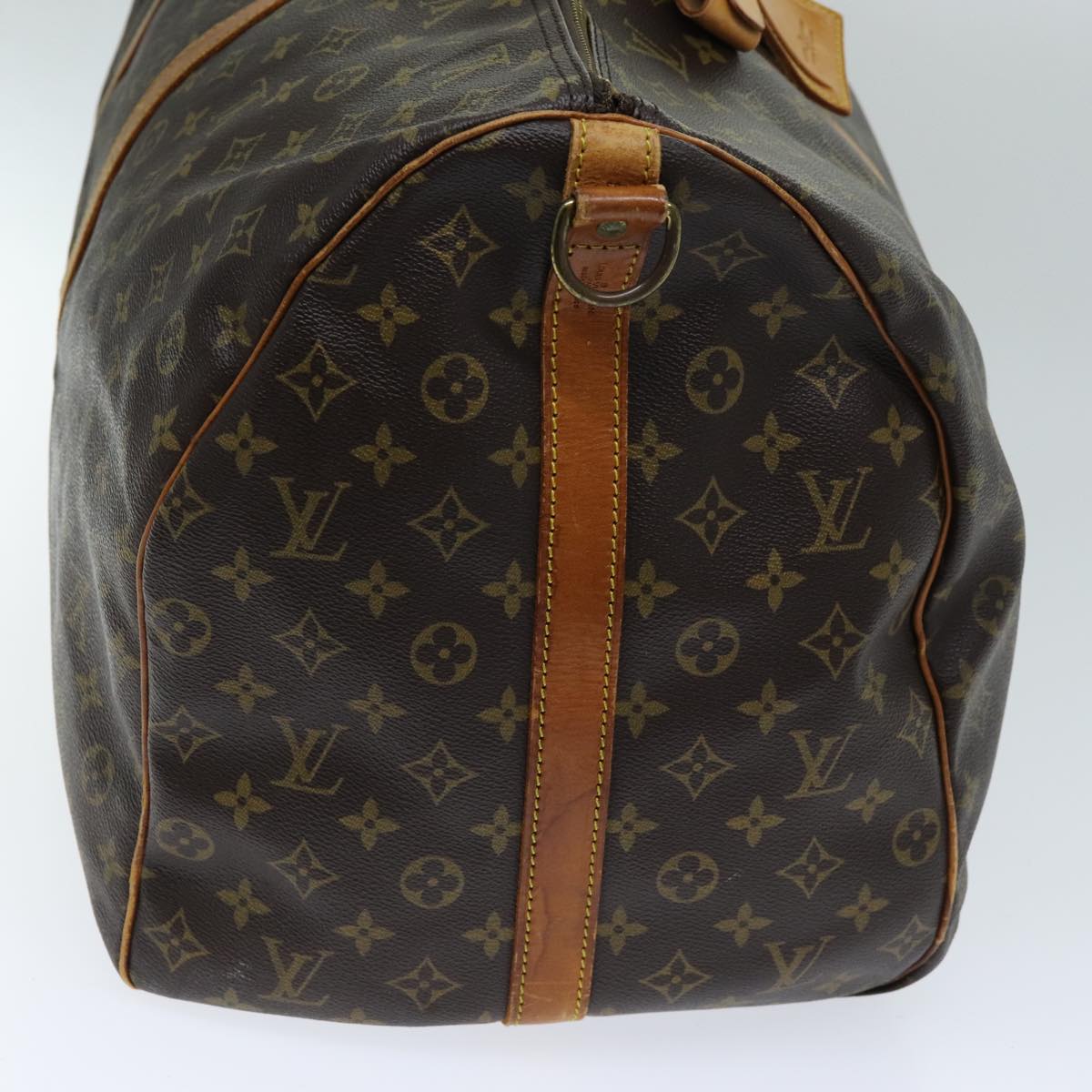 LOUIS VUITTON Monogram Keepall Bandouliere 60 Boston Bag M41412 LV 74731