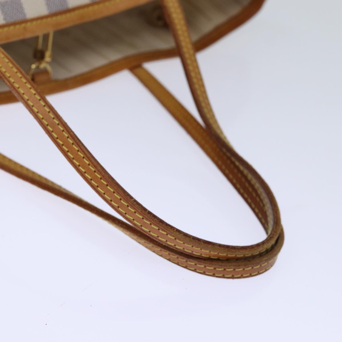 LOUIS VUITTON Damier Azur Neverfull PM Tote Bag N41362 LV 74750