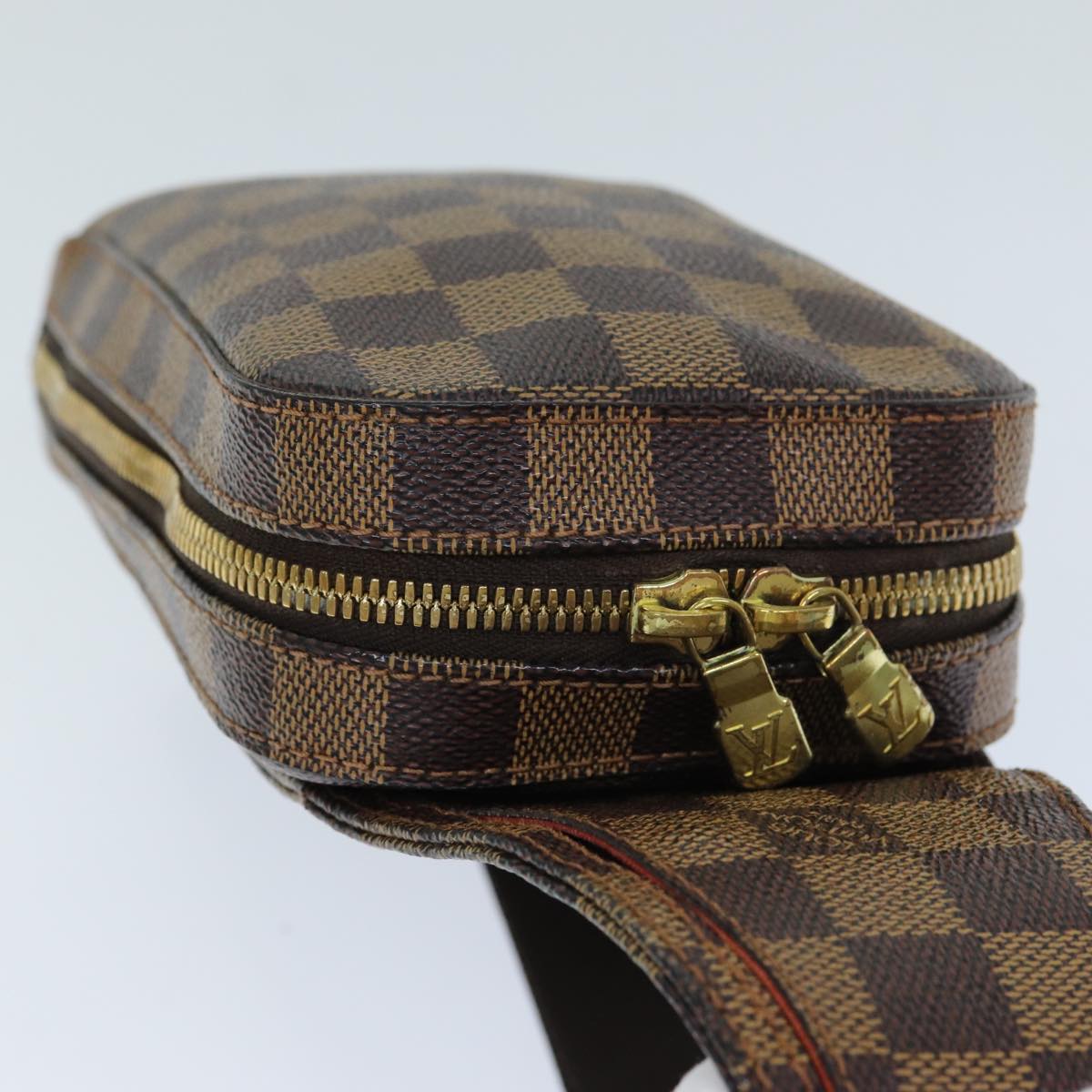 LOUIS VUITTON Damier Ebene Geronimos Shoulder Bag N51994 LV 74765