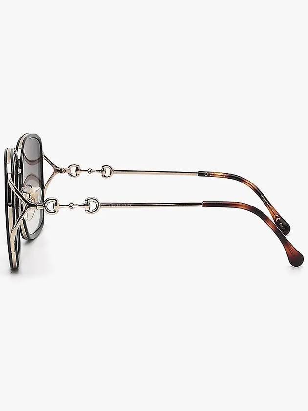 Luxury Gucci Trending 2025 Eyewear Square Sunglasses Black