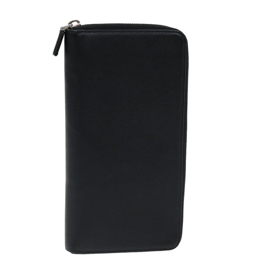 Luxury PradaLong Wallet Safiano leather Black 74867