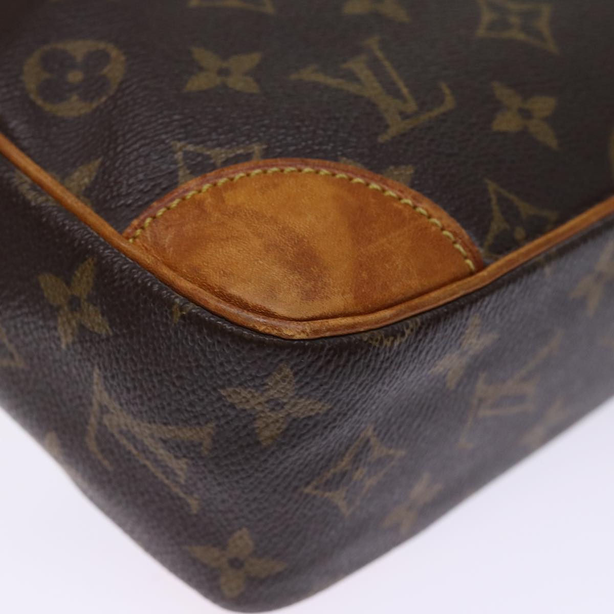 LOUIS VUITTON Monogram Compiegne 28 Clutch Bag M51845 LV 74900