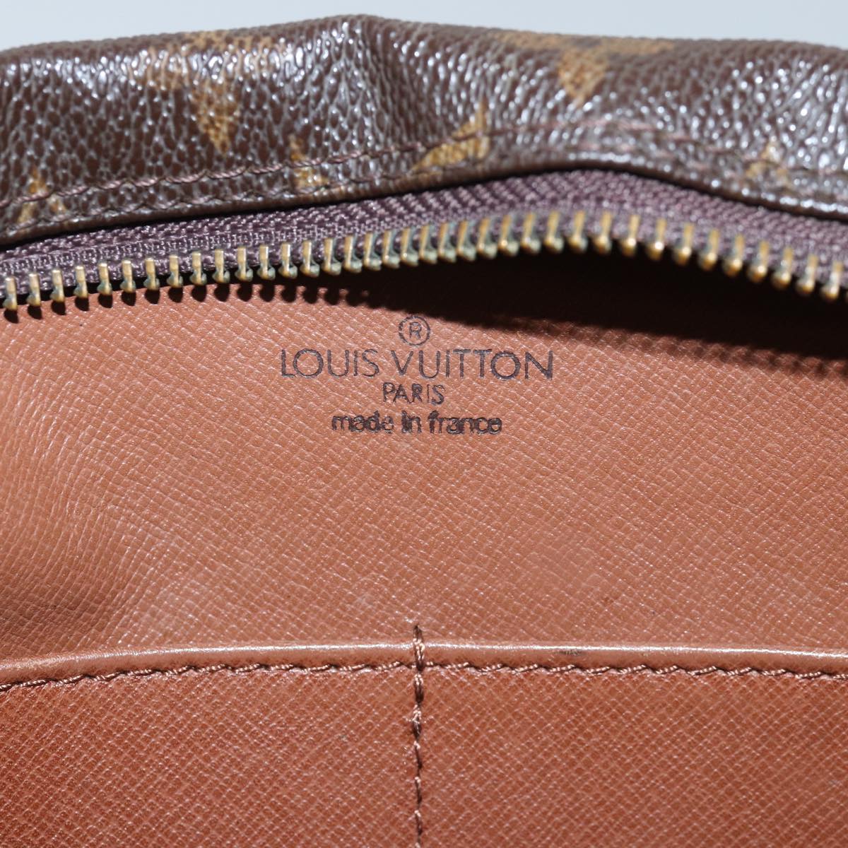 LOUIS VUITTON Monogram Compiegne 28 Clutch Bag M51845 LV 74902