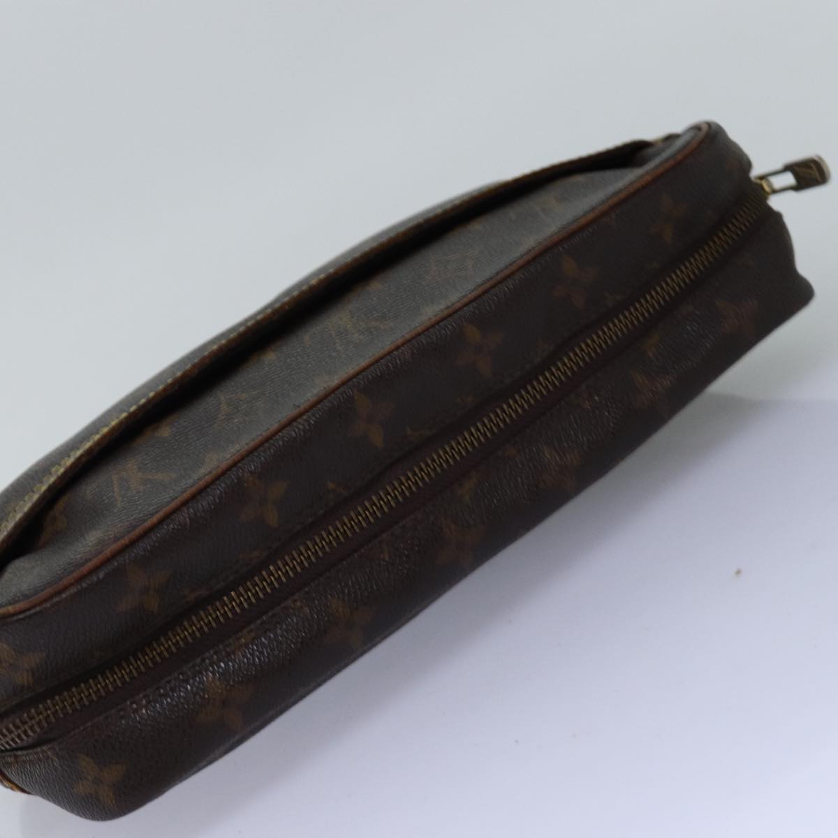 LOUIS VUITTON Monogram Compiegne 28 Clutch Bag M51845 LV 74902