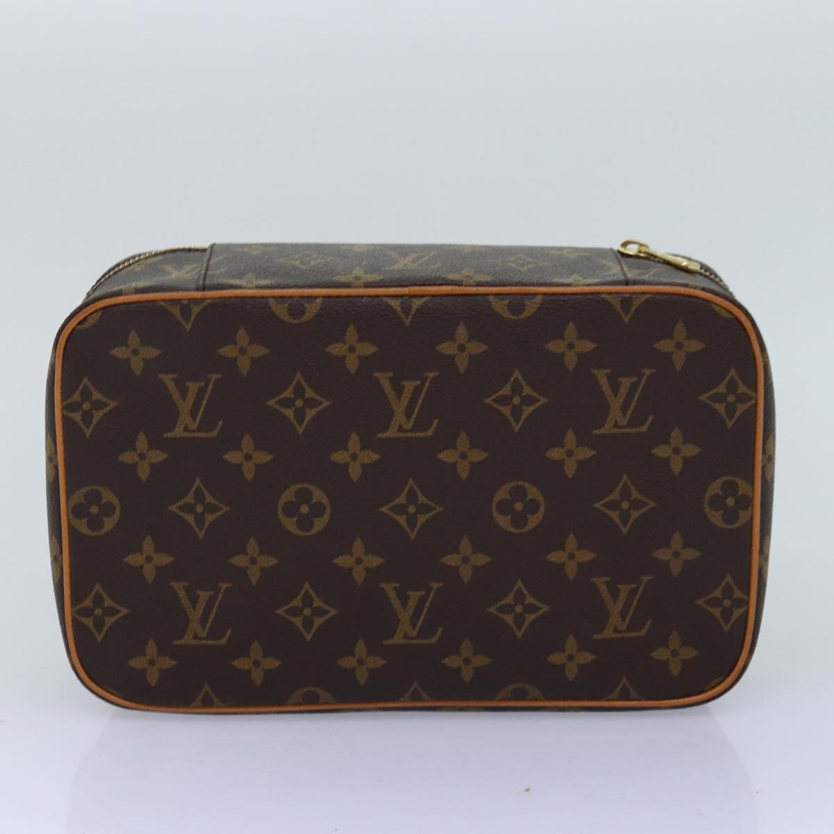 LOUIS VUITTON Monogram Trousse Boite Cosmetic Pouch M47640 LV 74906