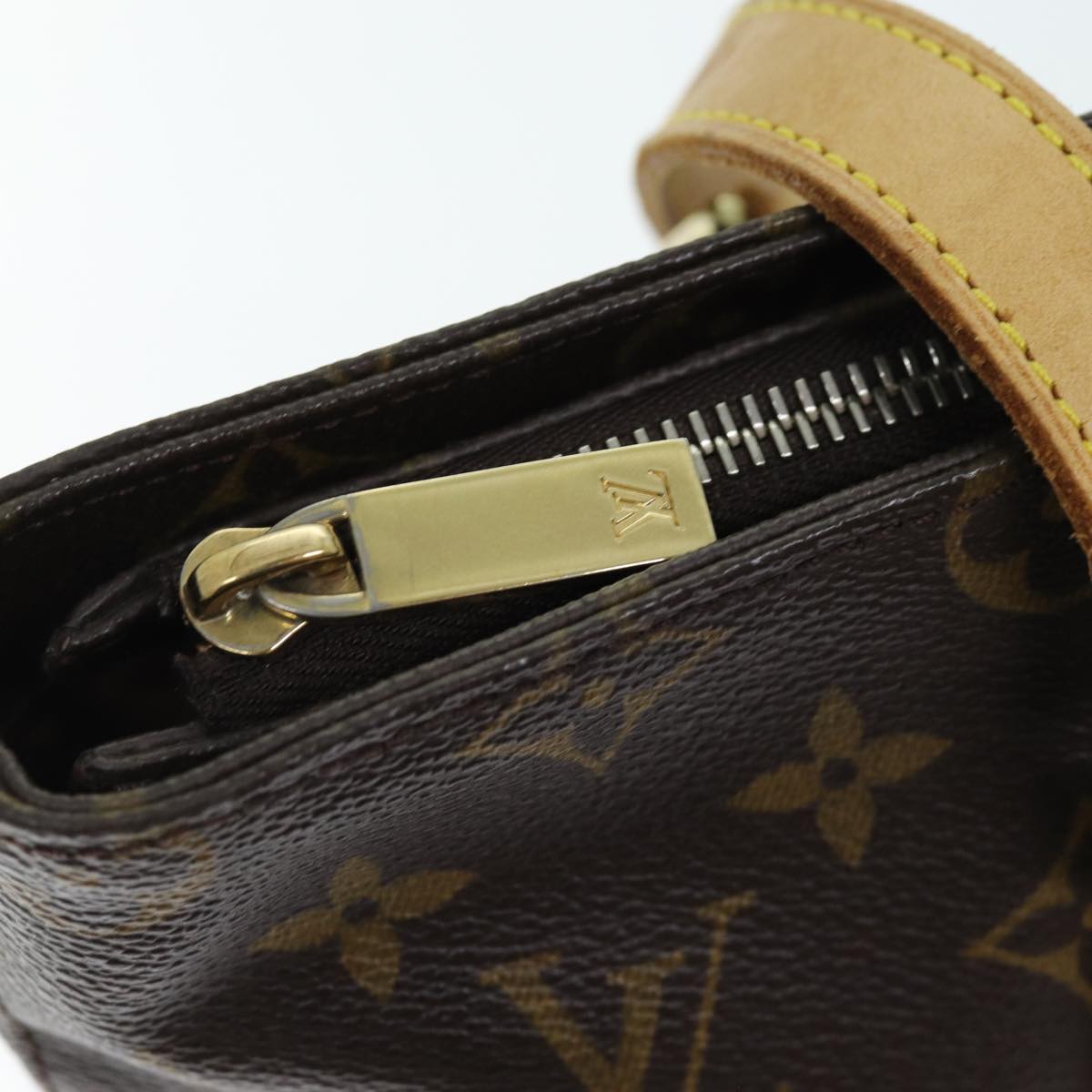LOUIS VUITTON Monogram Cabas Piano Tote Bag M51148 LV 74914