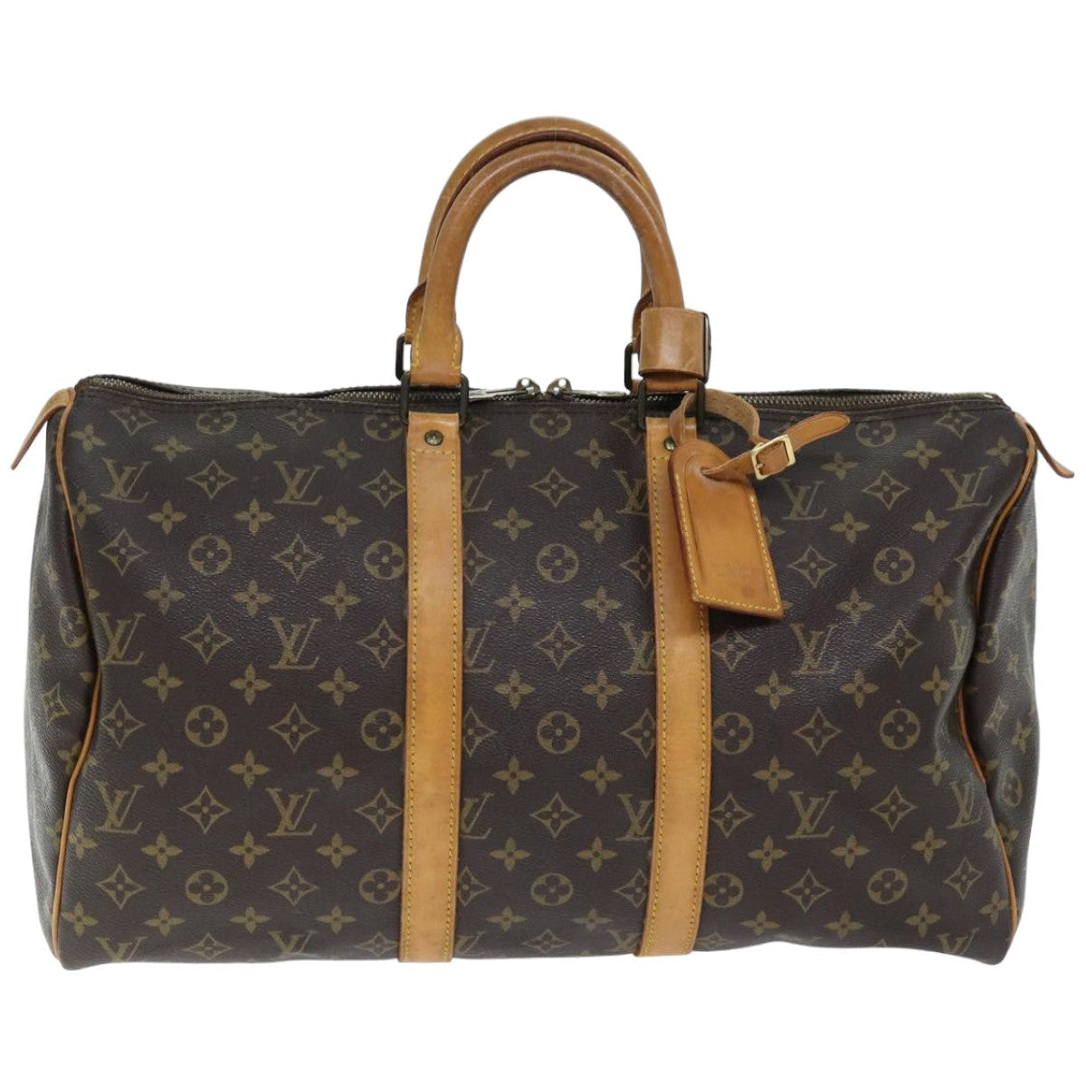 LOUIS VUITTON Monogram Keepall 45 Boston Bag M41428 LV 74933