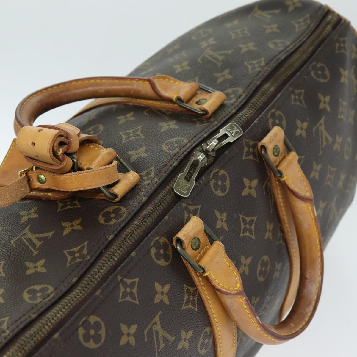 LOUIS VUITTON Monogram Keepall 45 Boston Bag M41428 LV 74933