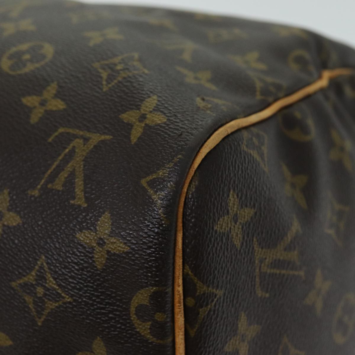 LOUIS VUITTON Monogram Keepall 55 Boston Bag M41424 LV 74939