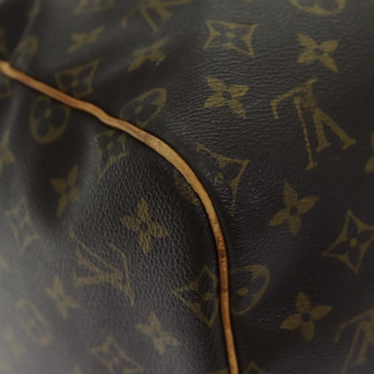 LOUIS VUITTON Monogram Keepall 55 Boston Bag M41424 LV 74939