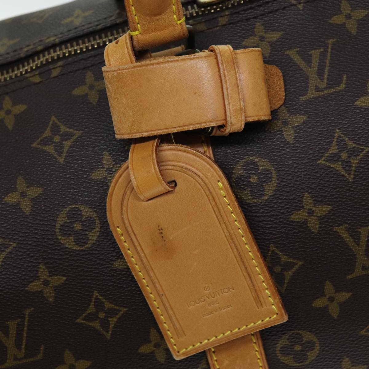 LOUIS VUITTON Monogram Keepall 55 Boston Bag M41424 LV 74939