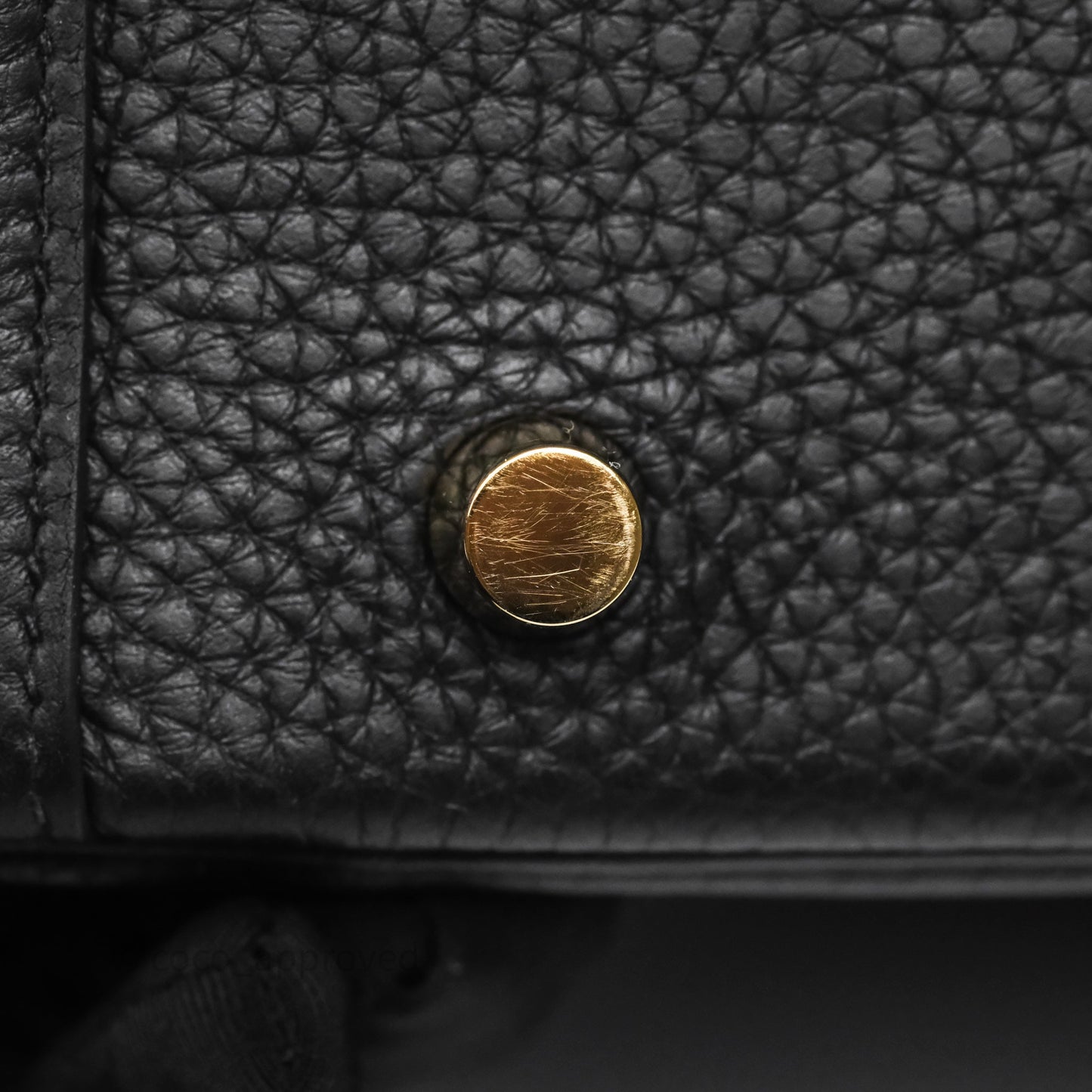Hermès Lindy 30 Black Noir 89 Clemence Gold Hardware
