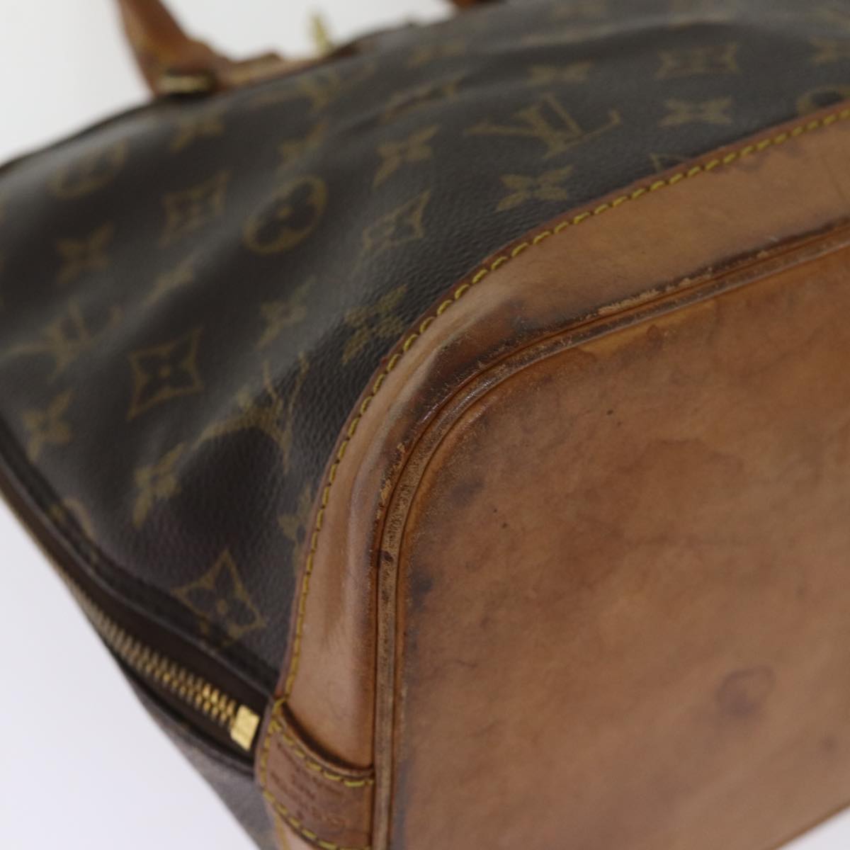LOUIS VUITTON Monogram Alma Hand Bag M51130 LV 74942